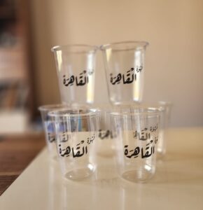 اكواب بلاستيك مطبوعة