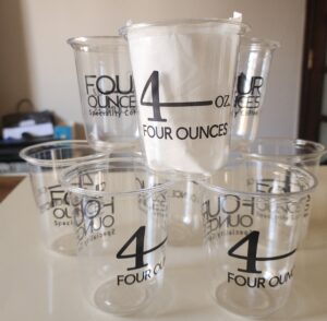 Printed U-Shape Plastic Cup - 14 OZ